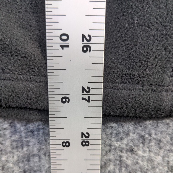 Eddie Bauer Men's Fleece Jacket Black Size M DHL Supervisory Academy Logo - Picture 10 of 13